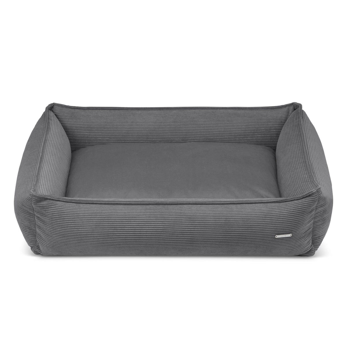 Strippo Dog Bed - Dark Grey