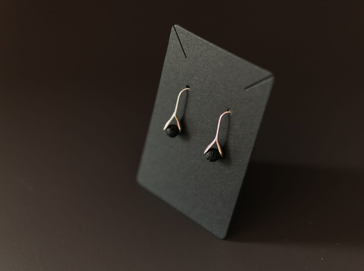 14K Gold Plated Diffuser Earrings - Drop