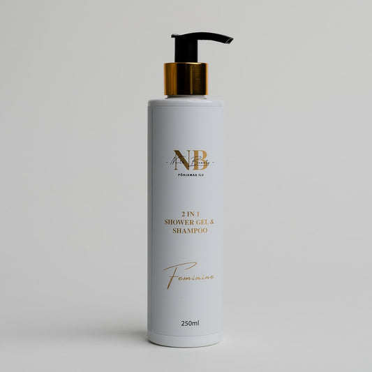 2-in-1 Shower Gel & Shampoo for Women, 250ml