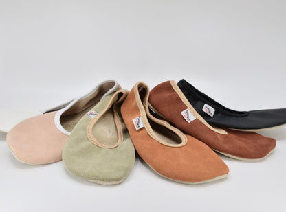Barefoot Slippers - Terracotta