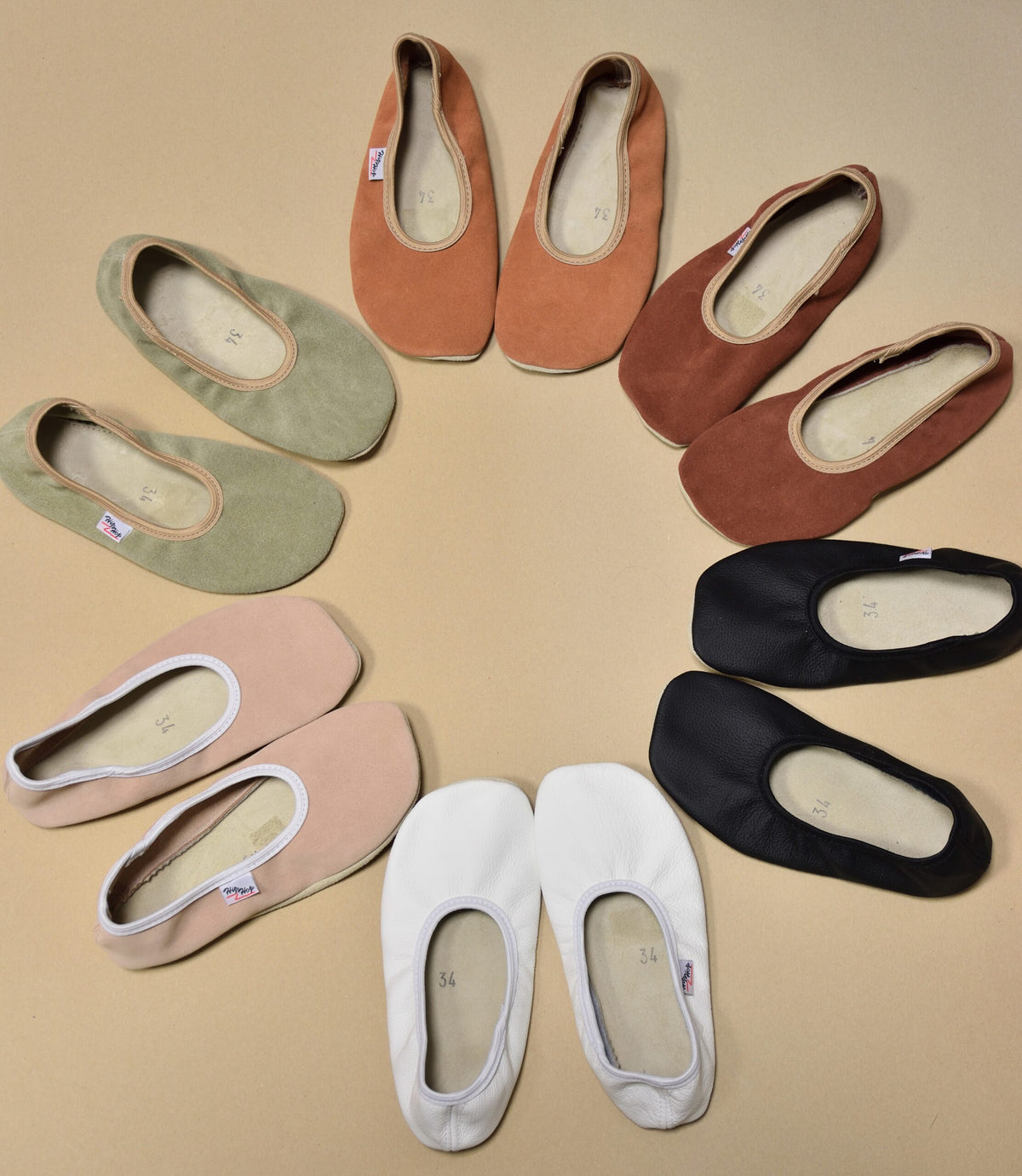 Barefoot Slippers - Terracotta