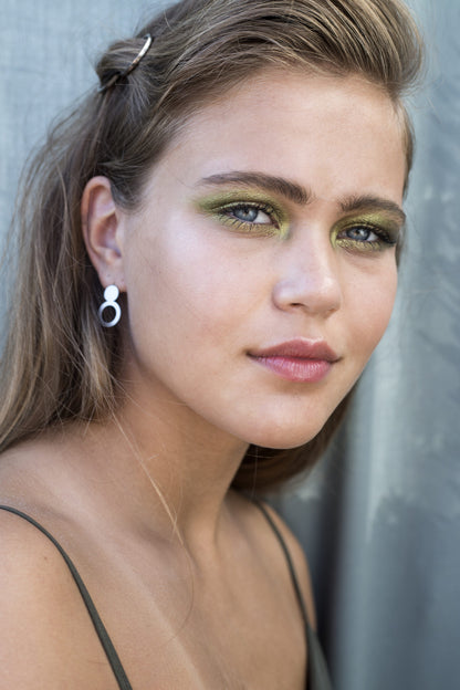 Earrings Arc - Silver