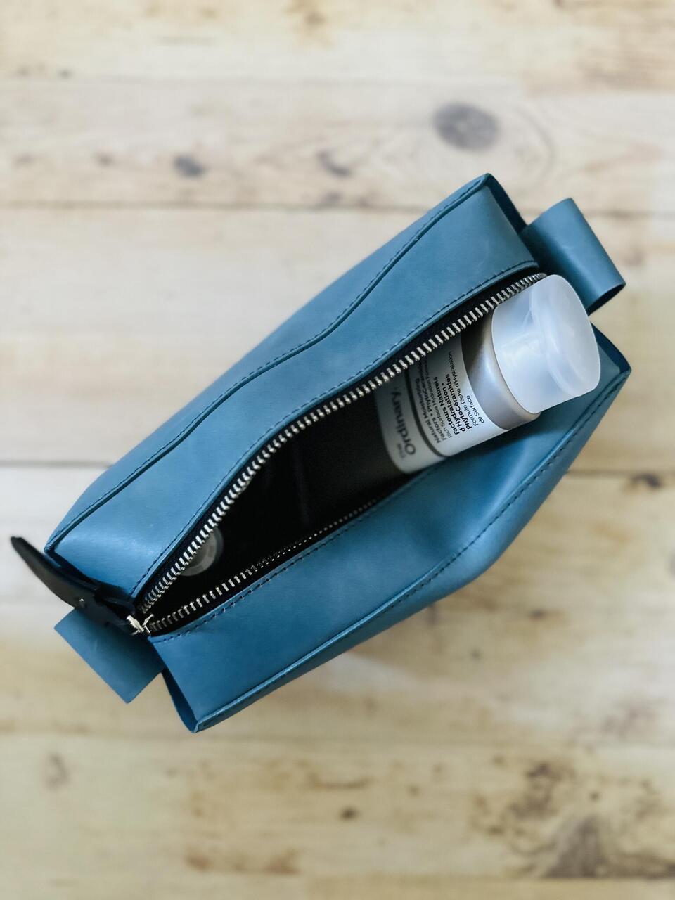 Leather Cosmetic Bag