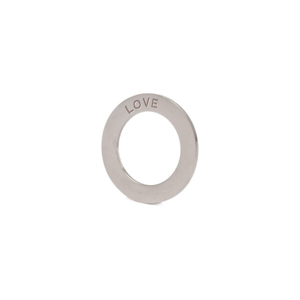 Silk Ribbon Bracelet - LOVE