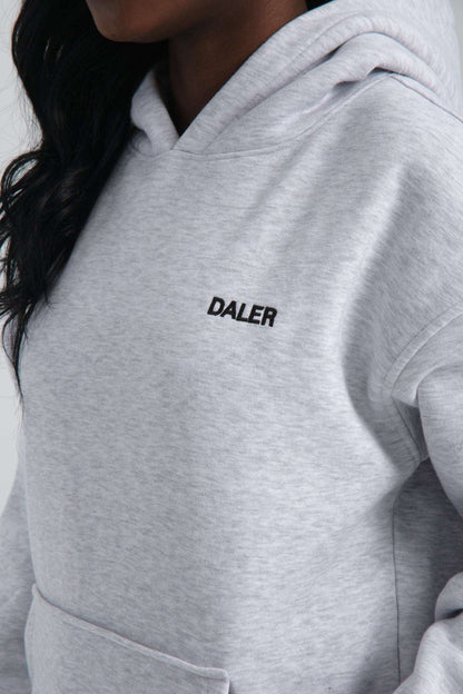 Basic Heavyweight Hoodie - Grey Melange