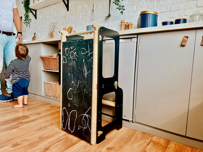 4in1 Creative Tower with Blackboard And Slide
