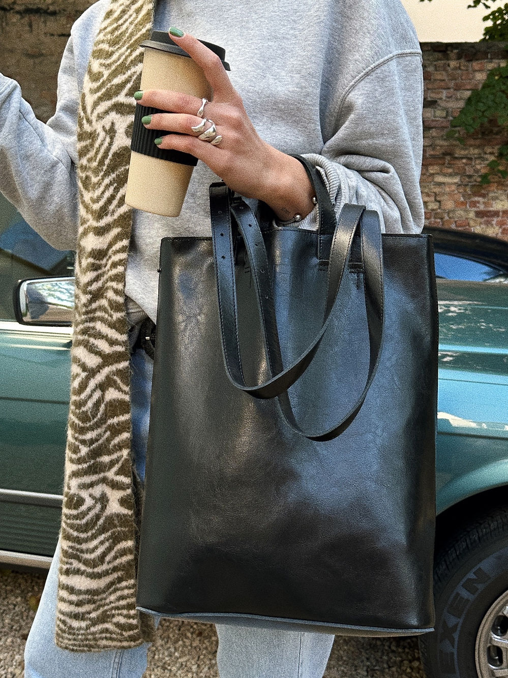 Structured Tote Bag