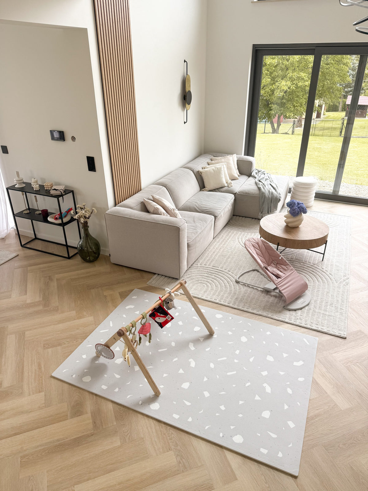 Foam Puzzle Playmat - Terrazzo Lavender