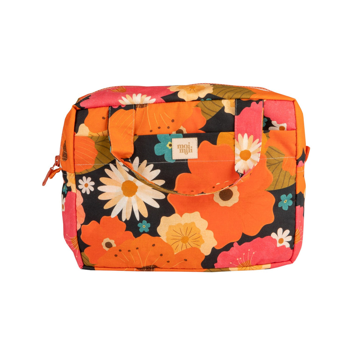 Make-Up Bag Set of 2 - Picnic With Flowers