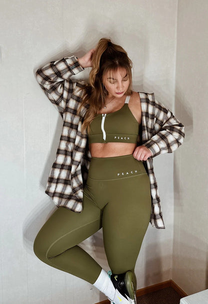 Leggings 'Olive Green'