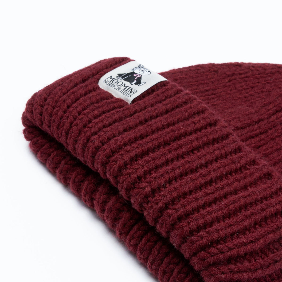 Little My Chunky Beanie - Burgundy