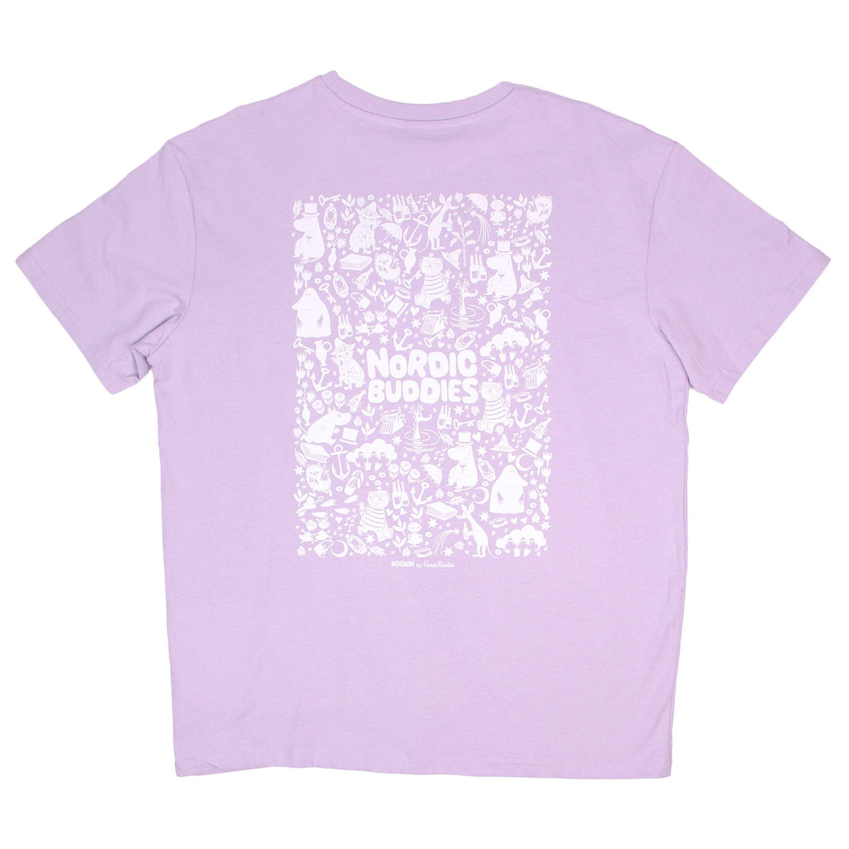 Moomin Heavy Unisex T-shirt - Lilac