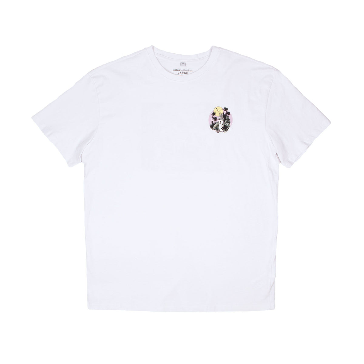 Moomintroll Jungle Heavy Unisex T-shirt - White