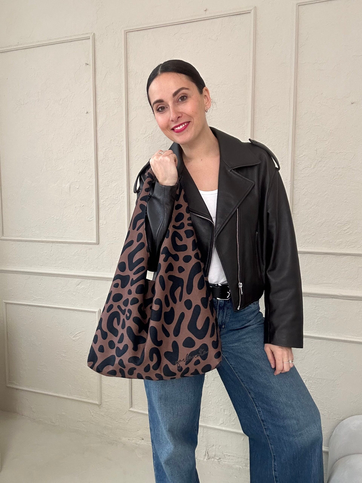 Moon Bag - Classic Leopard