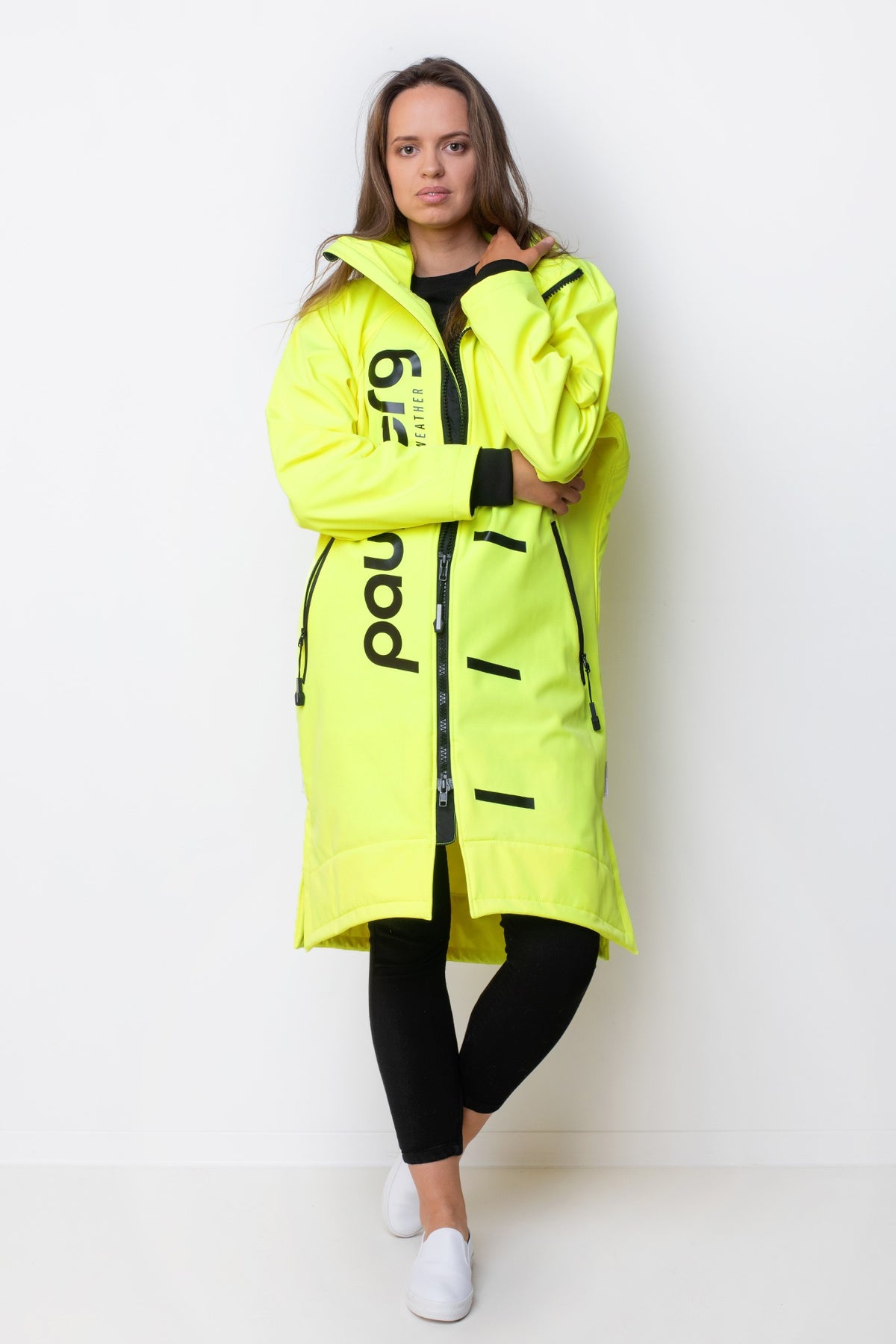 Paul Light Outdoor Robe - Neon Yellow