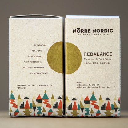 Clearing & Purifying Face Oil Serum REBALANCE, 30 ml