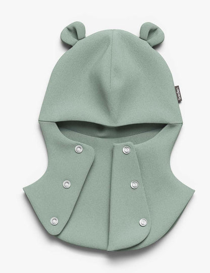 Ribbed Cotton Baby Balaclava GEMMA