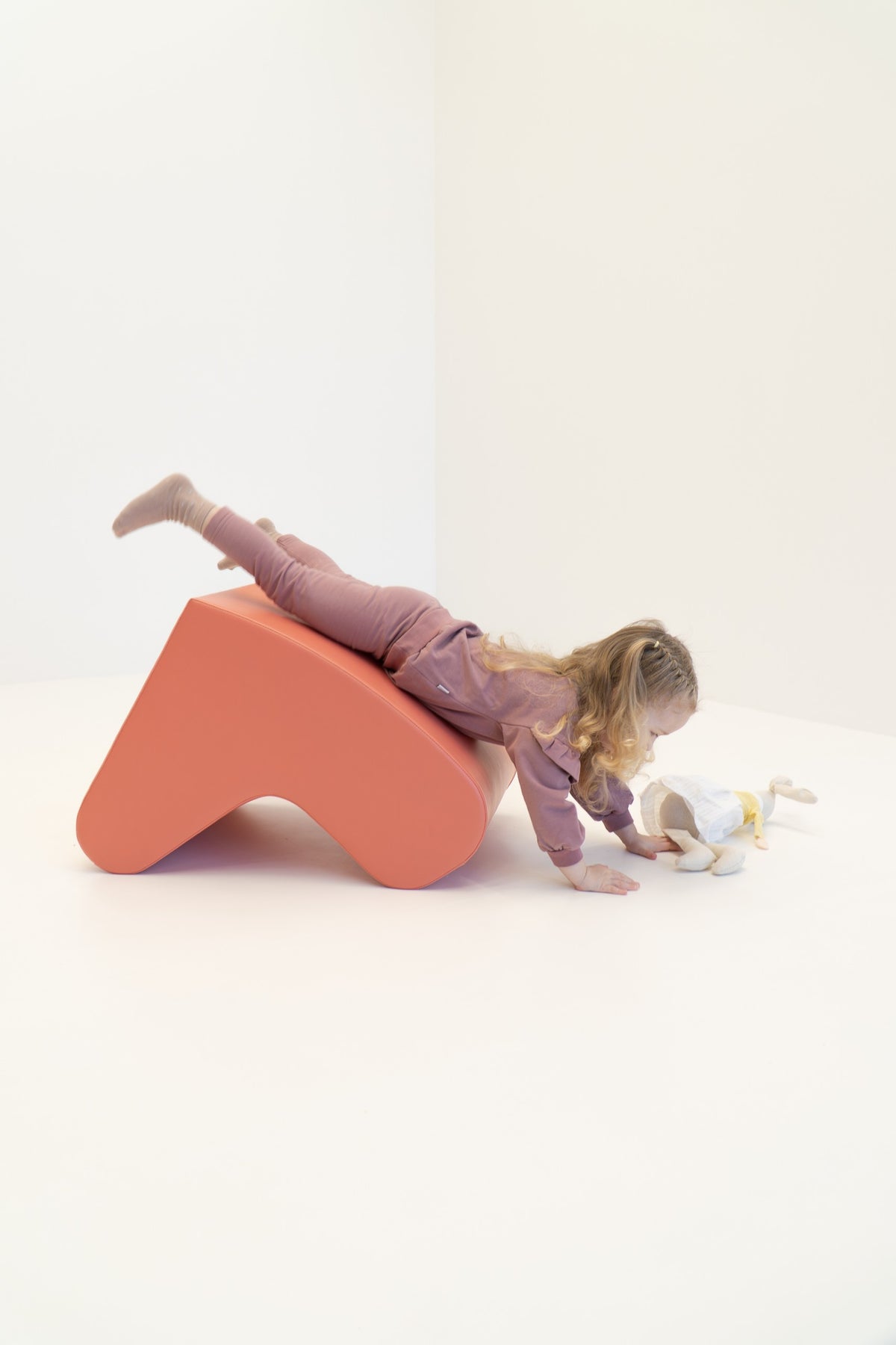 Rocking Chair - Salmon