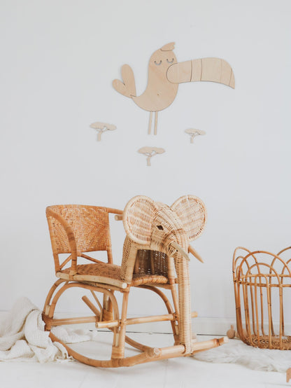 Safari Toucan – Wooden Wall Decoration