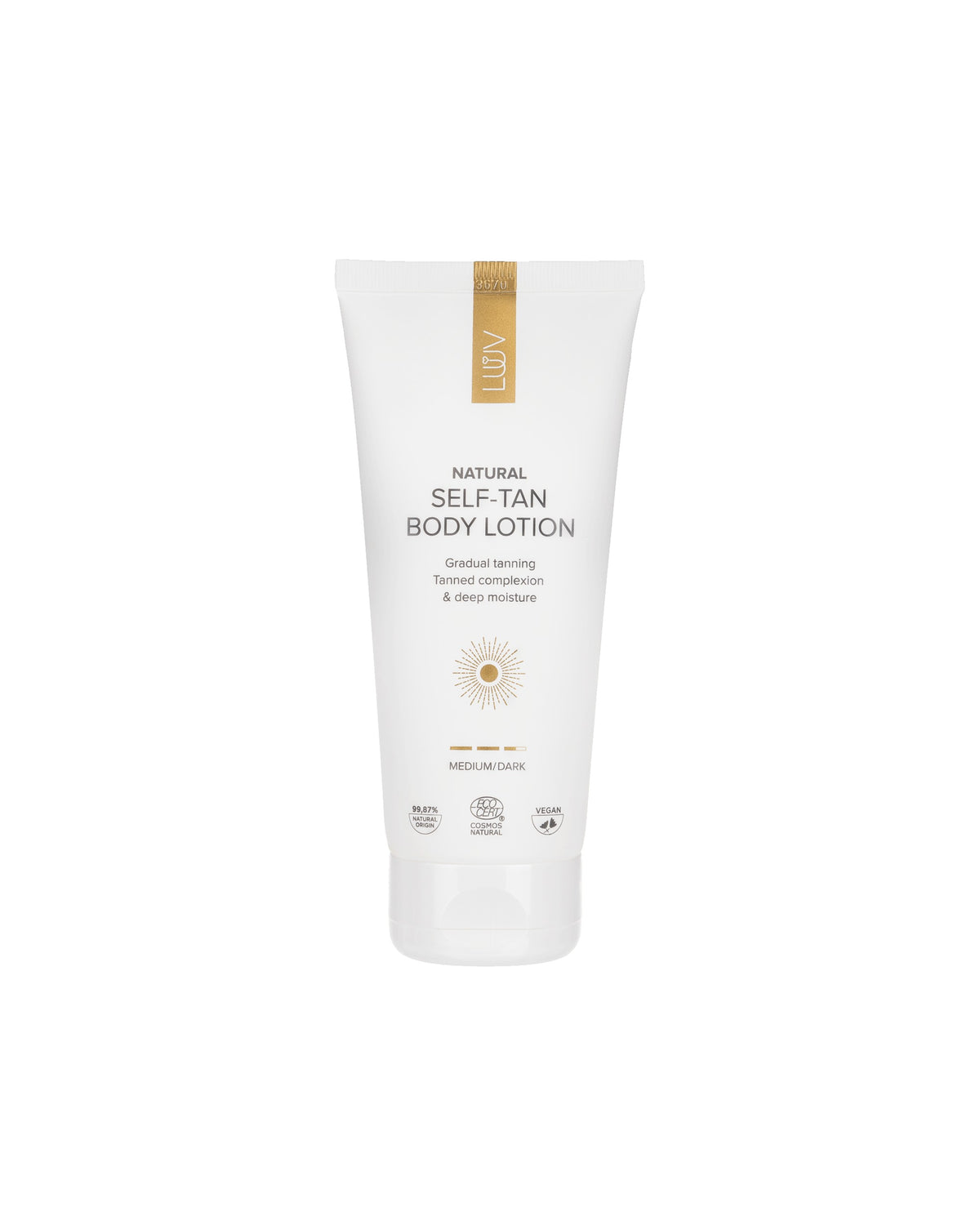 Self-Tanning Body Lotion Medium/Dark COSMOS, 200ml