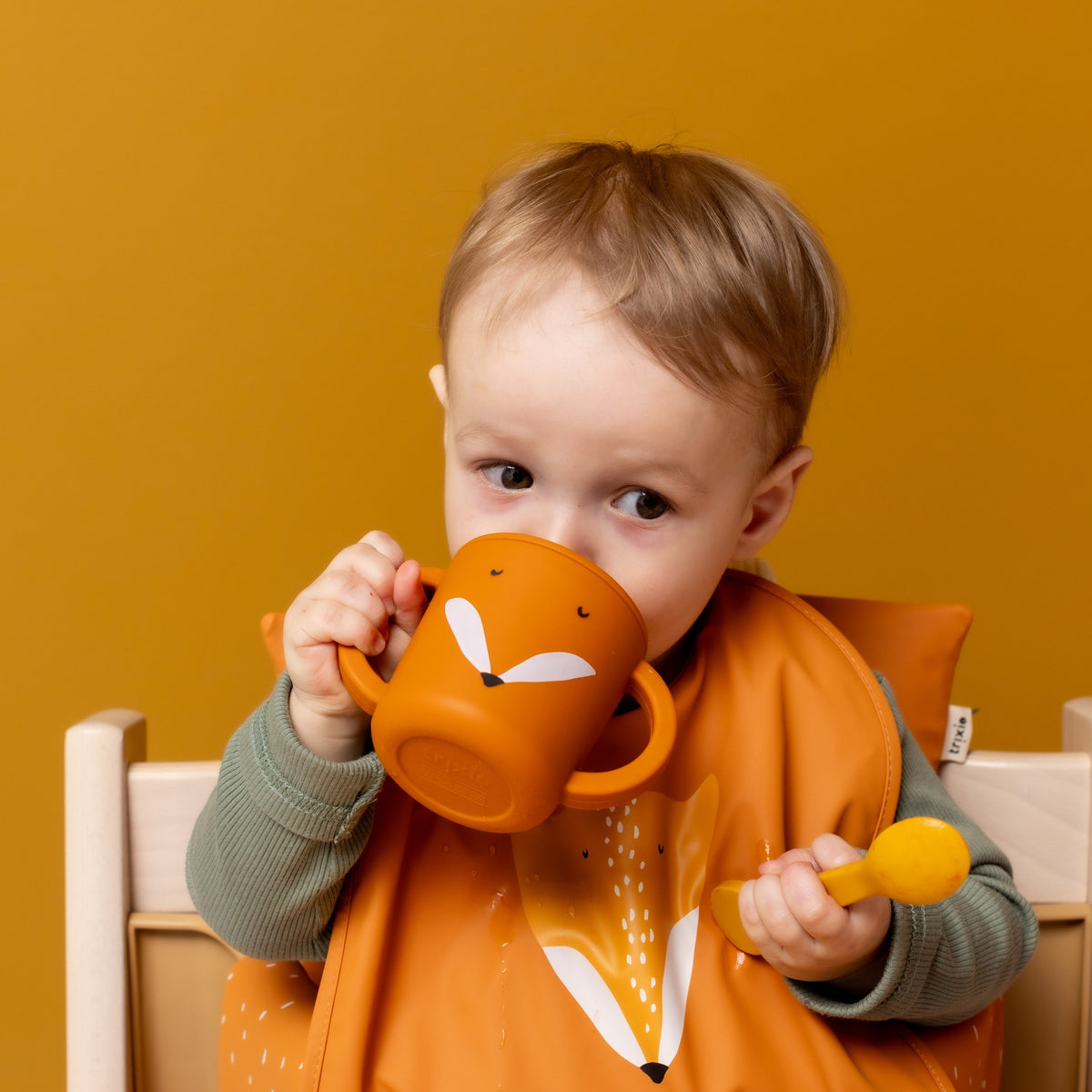Silicone Sippy Cup - Mr. Fox