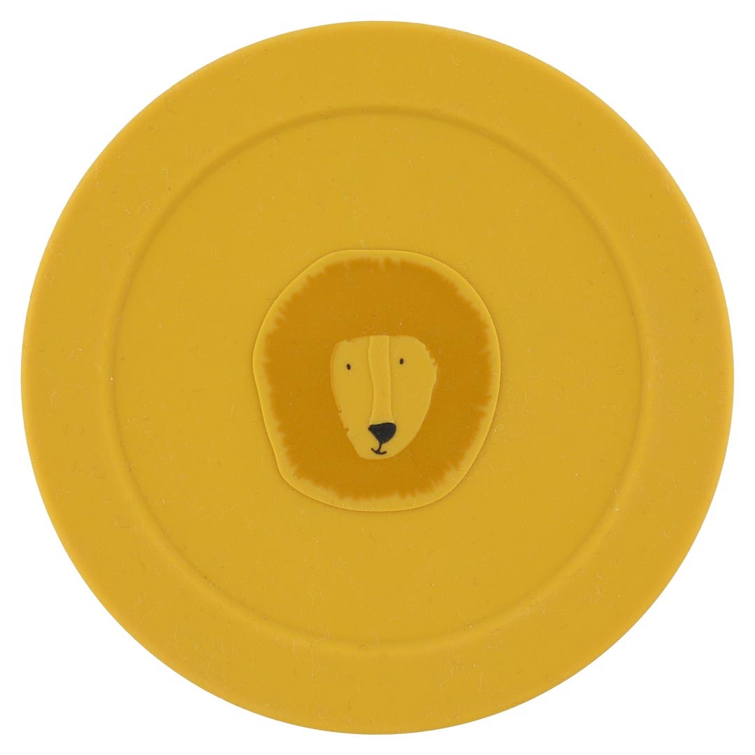 Silicone Snack Container with Lid - Mr. Lion
