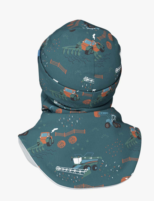 Thermal Fleece Balaclava For Kids FRODE - Tractors