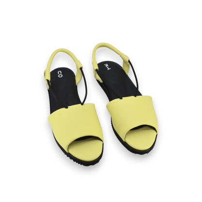 TOKU Berlin Sandals - Lime Yellow