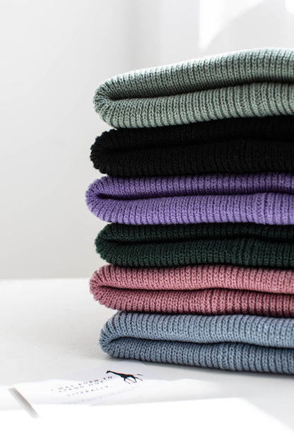 Ultra-Soft Beanie With A Giraffe Label