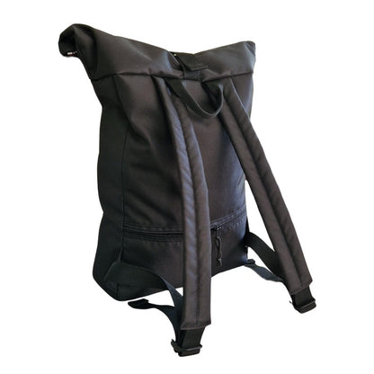 Waterproof Rolltop Backpack - Orange Pattern