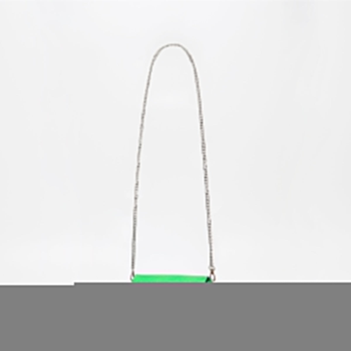 Handmade Leather Shoulder - Neon Green
