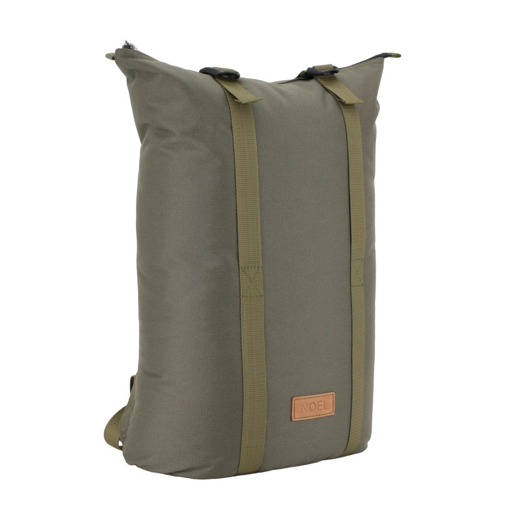Zip Backpack with G-Hook - Khaki